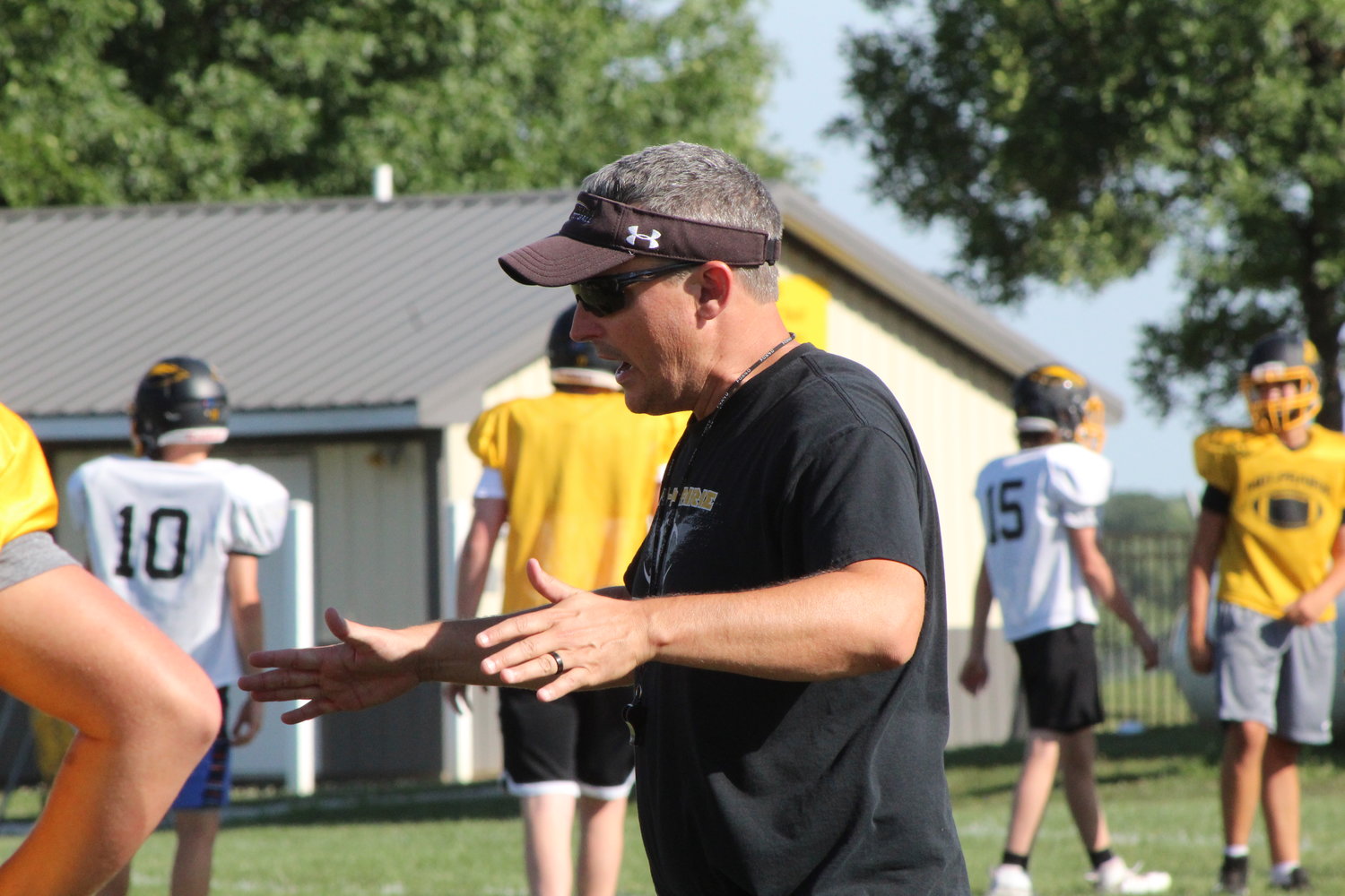Mid-Prairie head football coach led the Golden Hawks to more than 120 wins in 20 years.